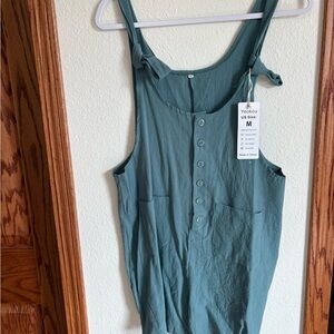 Women's Green Romper